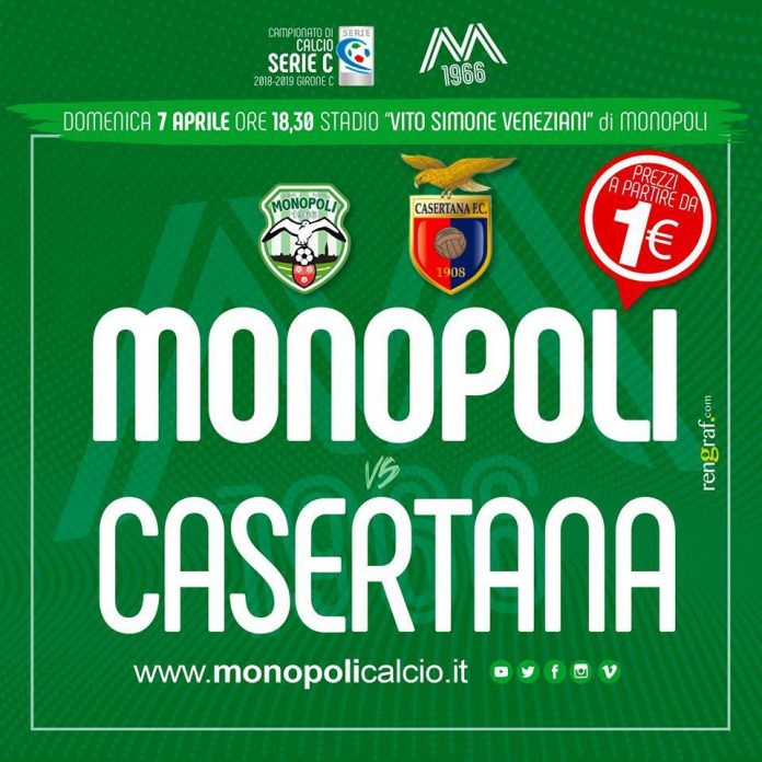 Monopoli - Casertana [La formazione]