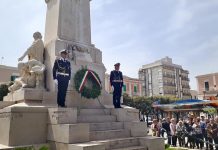 Monopoli, le celebrazioni per il 77° anniversario della Liberazione