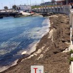 Portavecchia in estate spiaggia aperta in parte 1