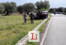Sulla Gravina due incidenti in mezz’ora Sulla gravina 2 incidenti in mezz'ora