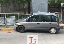 Incidente al sottopasso dell’ospedale