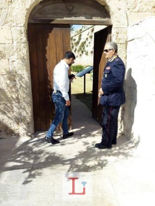 Aperto fossato di via cadorna 1