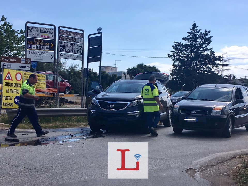 Incidente Litoranea del Capitolo - ripristinata la circolazione
