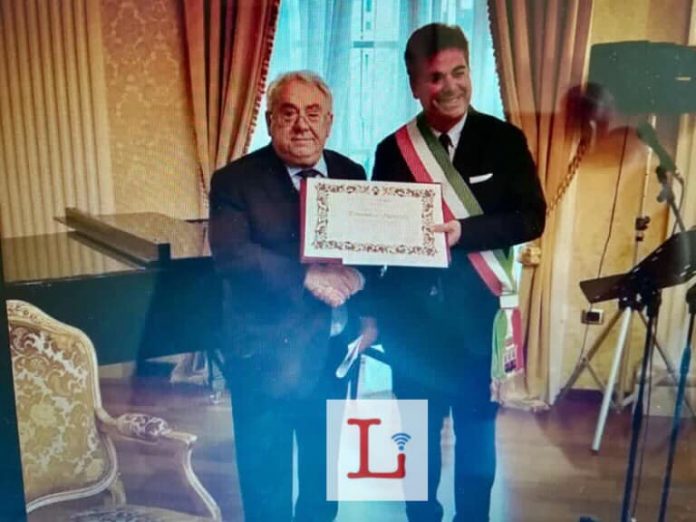 Tommaso Moretti cittadino Onorario di Foggia