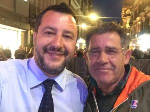salvini a bari con leggiero