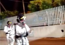 FOTO | Sostanze chimiche sversate? Intervento notturno dei Vigili del Fuoco. Indagini del Noe