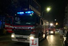 FOTO | Fiamme al panificio. Paura in via Lepanto
