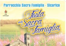 Sicarico, tutto pronto per la festa della Sacra Famiglia