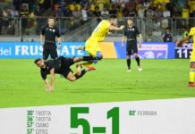 Sconfitta del Monopoli contro il Frosinone. Domenica al via il campionato