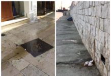 Centro storico, scoppia la fogna. Ma l’oltraggio continua anche al porto