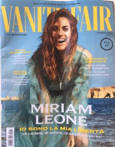 la copertina di vanity fair