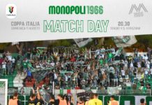 Monopoli-Cosenza, ecco la formazione di mister Roselli. Start alle 20.30