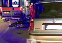 Incidente sulla Panoramica. Coinvolte un’auto ed una moto
