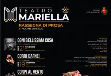 Al via la quinta stagione di spettacoli al Teatro Mariella