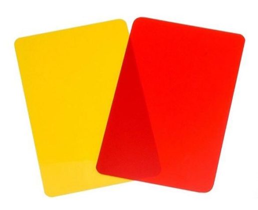 Cartellini Arbitro Calcio 10 Pezzi - Gialli E Rossi In PVC 8x10.5cm | Kit Arbitrale Impermeabile - Foto 5