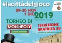 Il primo torneo del Monopoly, appuntamento il prossimo week-end in piazza Garibaldi