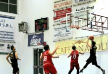 Basket, i Seagulls vincono contro il San Marzano e raggiungono la vetta della classifica