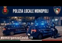 Monopoli deserta rattrista e inorgoglisce. Il video della Polizia Locale