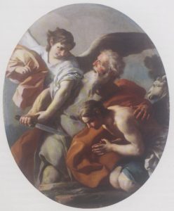 Francesco De Mura I sacrificio di Isacco1755 Monopoli Cattedrale.