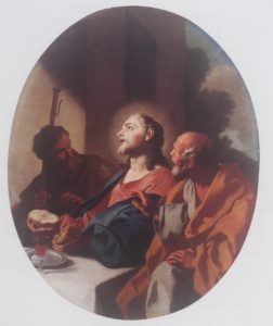 Francesco De Mura La Cena di Emmaus 1755 Monopoli Catterdale