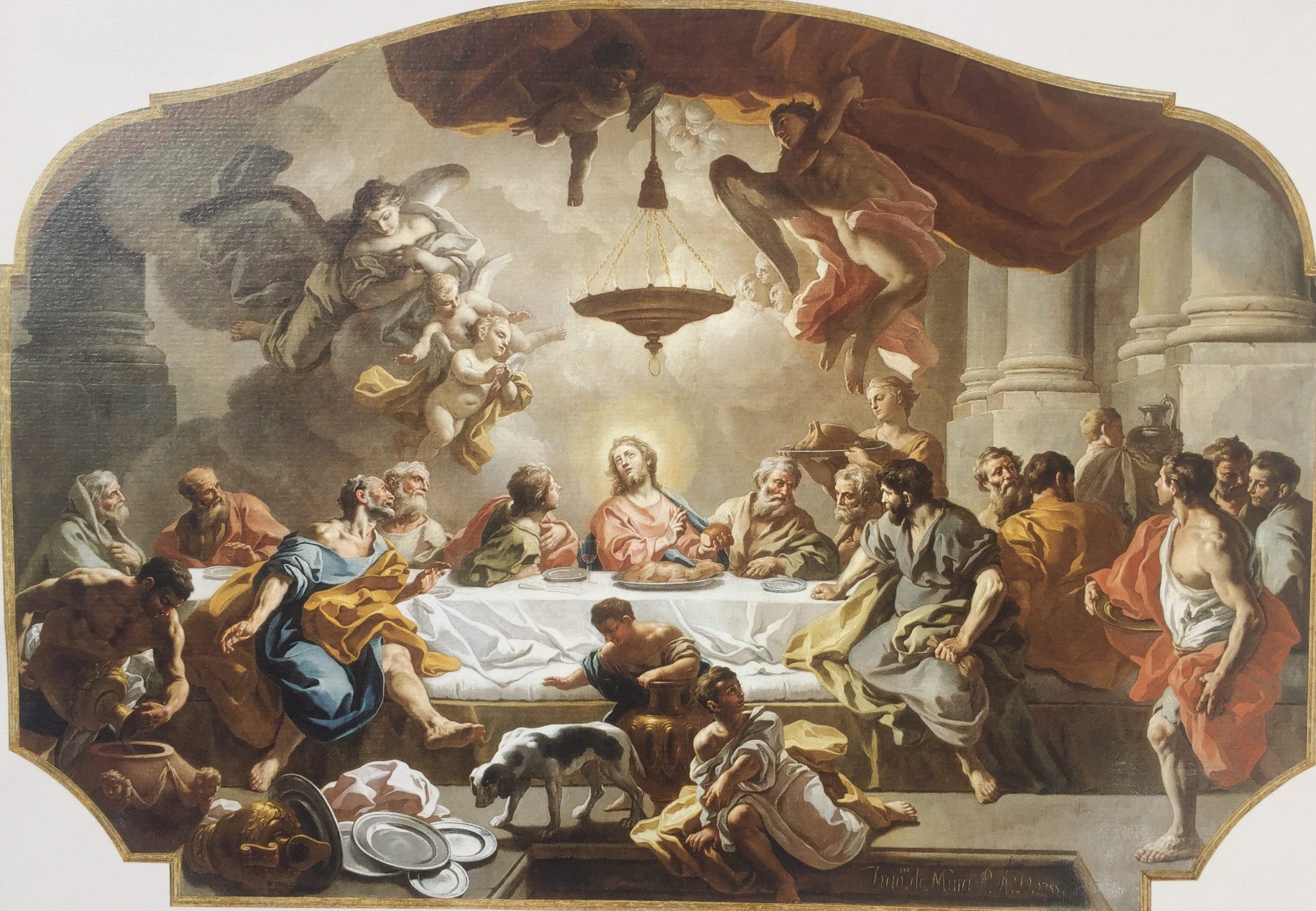 Chi Ha Dipinto L Ultima Cena L'Ultima Cena, la tela del De Mura in Cattedrale e l'omonimo dipinto a