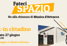 Le associazioni si mobilitano: sit-in sabato pomeriggio a Musica d’Attracco