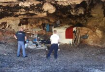 Copacabana, una grotta come dimora per un 29enne. Stamattina liberata l’area