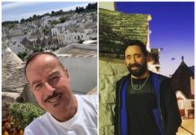 Primi volti noti in Puglia: Massimo Lopez e Zampaglione a spasso tra i trulli
