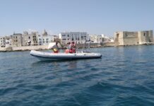 Soccorso acquatico, attivo il presidio di Monopoli dei Vigili del Fuoco