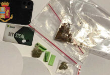 Droga, la Polizia segnala sette assuntori alla Prefettura. Tra loro anche un minore