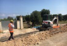L’Assunta, al via (con politici) i lavori per la realizzazione del tronco idrico