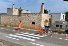 Strisce e segnaletica ad Antonelli, Dileo: “Realizzate grazie ad una nostra istanza alla Città Metropolitana”