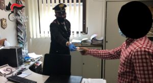 FOTO PER ARRESTO RAPINATORE MODUGNO