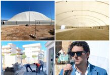 Tendostruttura pronta entro fine anno. Iaia: “Sarà la nuova casa dello sport monopolitano”