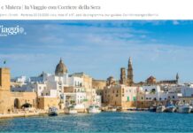 Il viaggio del Corriere della Sera parte martedì dal centro storico di Monopoli