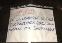 Covid, un caso positivo al Sacro Cuore. Messe sospese per la sanificazione della chiesa