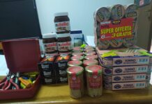 Furto goloso: Nutella, cioccolatini e tonno, 2 denunciati per ricettazione