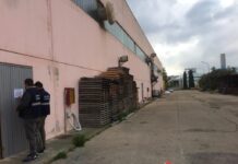 Monopoli, sequestro preventivo di uno stabilimento di materie plastiche
