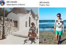 Eki, prima della vittoria ad “All together now” la vacanza tra mare e trulli di Puglia