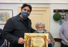 Monopoli ha una centenaria in più: pergamena per la signora Marta