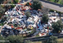 FOTO| Monopoli, sequestrata discarica abusiva a cielo aperto. Una vera bomba ecologica