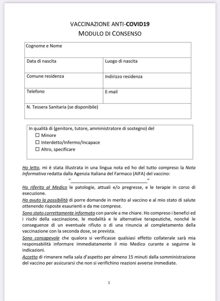 modulo consenso