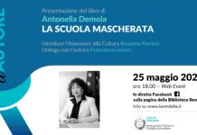 “La scuola mascherata”, per Rendella d’Autore la presentazione del libro di Antonella Demola