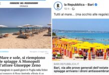 Il mare di Monopoli protagonista: oggi il Capitolo su Corriere e la Repubblica