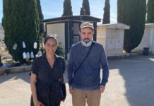 Monopoli, ciak si gira anche al cimitero. Sul set Simona Cavallari