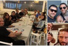 Alex Belli e Francesco Chiofalo a Monopoli e dintorni tra lavoro, nuovo look e prodotti tipici