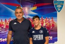 Nicola Brigida, promessa del calcio. L’attaccante dell’ Esperia va all’U.S. Lecce