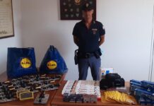 Monopoli: marito, moglie e figlio denunciati per furti in 2 centri commerciali
