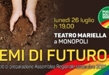 Puglia Solidale e Verde verso l’assemblea regionale. Lunedì a Monopoli “Semi di futuro”