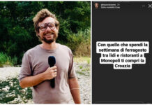 Pinuccio: “Con quello che spendi a ferragosto tra lidi e ristoranti a Monopoli ti compri la Croazia”